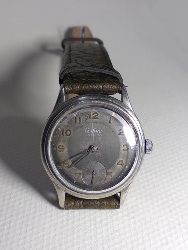 Antiguo Reloj Certina Militar Años 40 Funcionando (Usado)