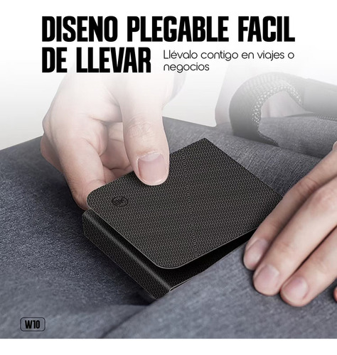 Base Cargador Inalámbrico 3en1 Magsafe 15w Kbod W10 Plegable
