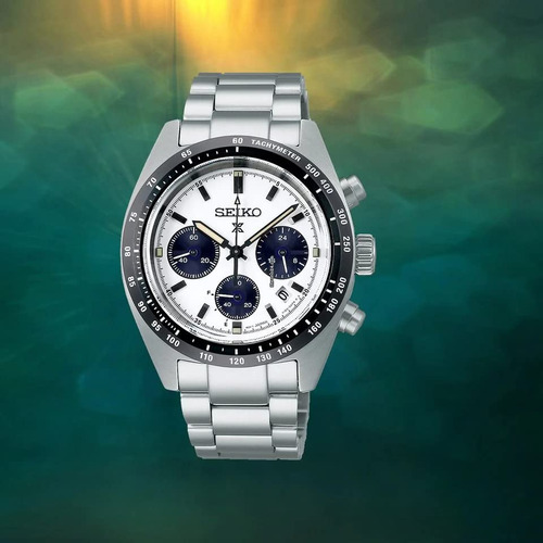 Reloj Seiko Prospex Speedtimer Con Cronógrafo Solar Ssc813p1
