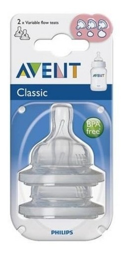 Tetina Philips Avent Classic Flujo Variable By Creciendo