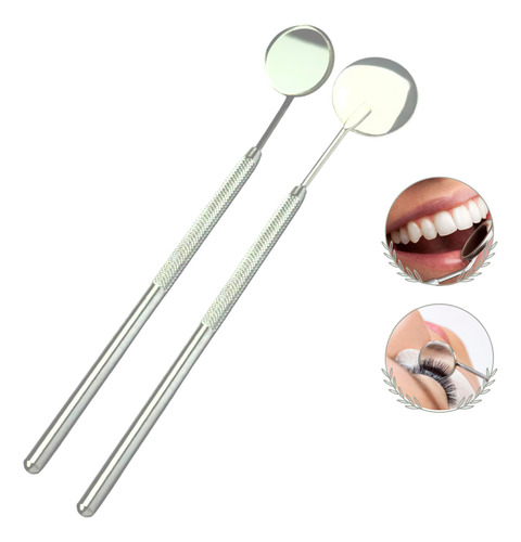 Espelho Extensão De Cilios Fio A Fio Tufo Helen Color Inox