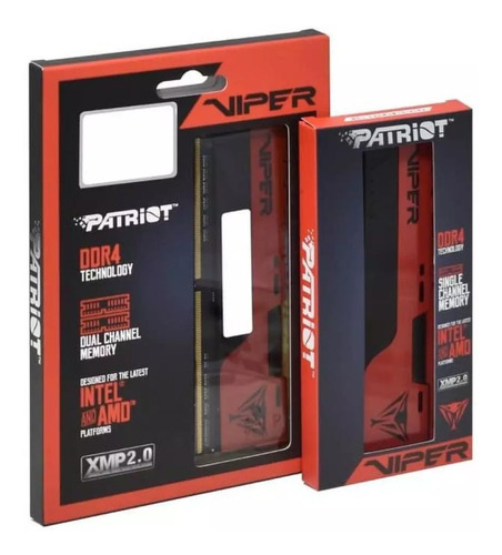 Mem Ddr4 Patriot 8gb 2666mhz