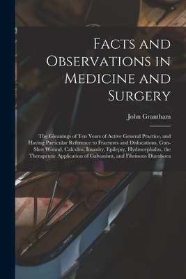 Libro Facts And Observations In Medicine And Surgery; The...