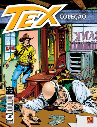 Tex Coleção Nº 481: Os lobos do Colorado, de Nizzi, Claudio. Tex Coleção (481), vol. 481. Editorial Edições Mythos Eireli,Sergio Bonelli Editore, capa mole em português, 2020
