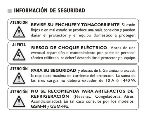 Imagen 5 de 7 de Protector De Voltaje Exceline Para Lavadoras 120v