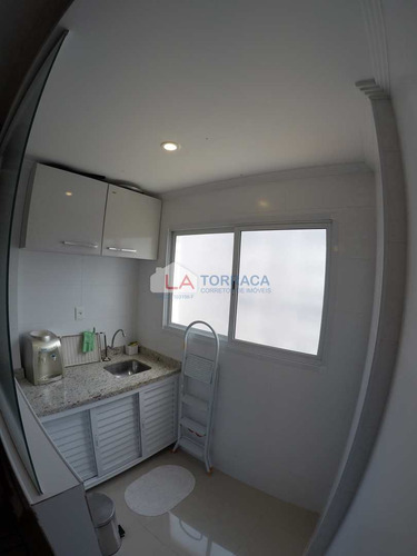 Ref. 13589 - Apto Semi Mobiliado - Vista Mar - Ocian - Financia - V13589
