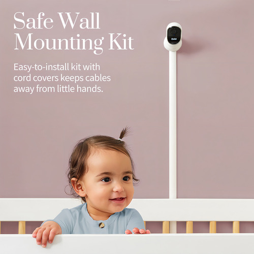 Owlet Cam Vigilabebés: Cámara Con Visión Nocturna Y Audio; Notificaciones De Sonido Y Movimiento; Video Hd Seguro Y Encriptado Para La Seguridad Del Bebé