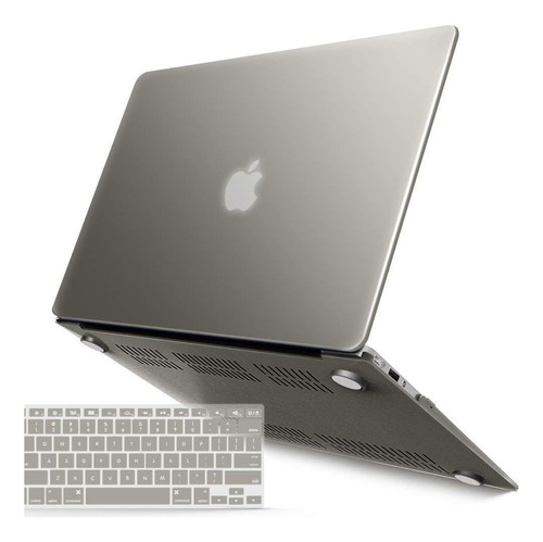 Ibenzer Funda/cubre Teclado Macbook Air 11 Hard Shell Gris