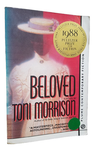 Beloved Toni Morrison Premio Pulitzer 1988 En Ingles