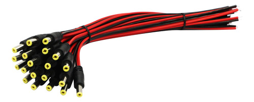 Cgtime In Dc Power Pigtail Cable Macho Conector Awg Para Led
