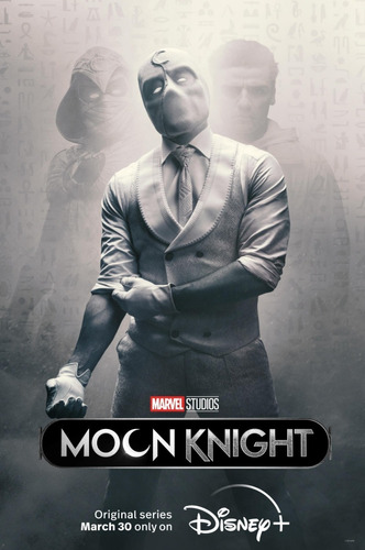 Póster Caballero Luna Moon Knight Personalidad 3 Oscar Isaac