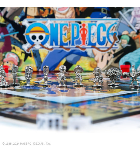 Juego De Mesa Monopoly: Edición One Piece Con 9 Fichas En Mi