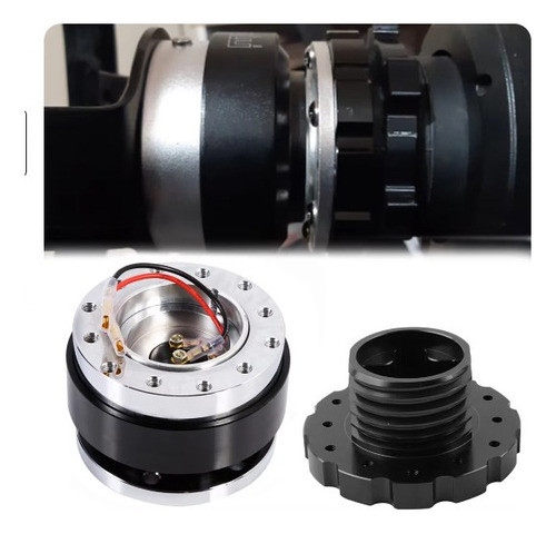 Adaptador Cubo Liberación Rápida Para Volante De 6 Orificios