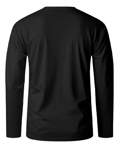 Polera Básica Para Hombre, Estilo Gofre Casual, Polera Henry