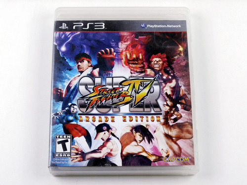 Super Street Fighter Iv Original - Playstation 3 Ps3