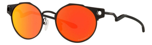 Oakley Deadbolt Satin Black / Prizm Ruby Polarized Oo6046-07