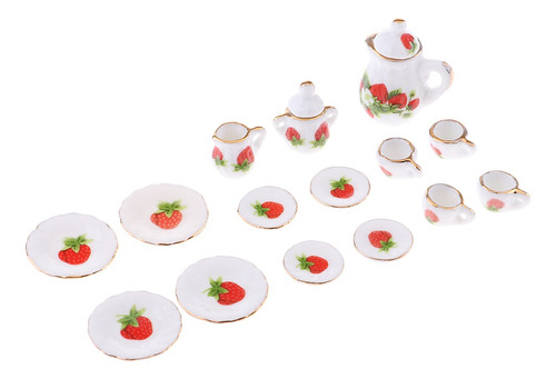 Imagen 1 de 9 de Juego De Té De Porcelana