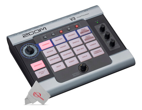 Procesador Vocal Zoom V3 + Micrófono Vocal Sgv-6 + Power Sup