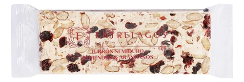 474 - Turrón Semiduro Almendra Arándano 80 Gramos Entrelagos