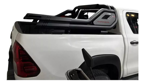 Roll Bar Pasamanos Luz Stop Toyota Hilux 2016-2022 Hamer 