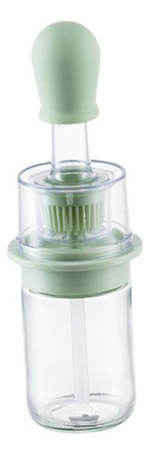 2 Botella De Aceite Con Cepillo De Silicona, Botella