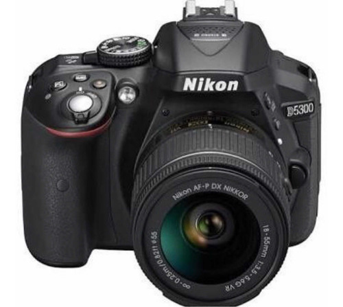 Camara Digital Reflex Nikon D5300 - Con Lente 18 -55