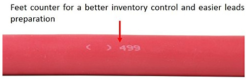 2 Gauge Awg Flex Prene Soldadura Bateria Cable Rojo 600