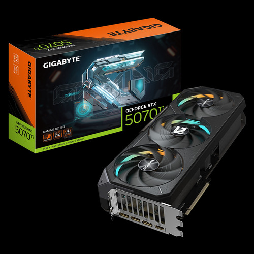 Tarjeta Video Gigabyte Rtx 5070ti Gaming Oc 16gb G7 8960core