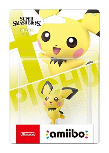 Pichu Amiibo (série japonesa Super Smash Brothers)