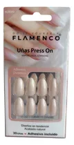 Comprar Uñas Press On Autoadhesivas Efecto Natural-blancas Blanco Blancas
