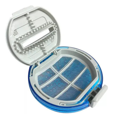 Filtro Lavarropa Lg Rejilla De Pelusa Azul