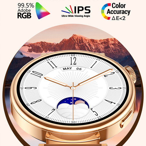 Reloj Inteligente Amoled Screen Gt4 Mini 41 Mm Para Mujer Nf