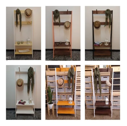 Muebles de entrada con perchero y zapatero hotsell
