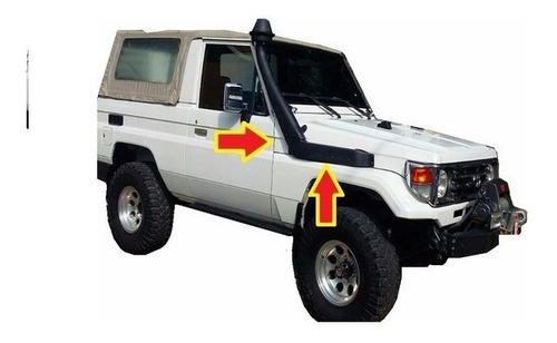 Imagen 2 de 5 de Toyota 4.5 Anfibio Snorkel Land Cruiser Oreja De Perro 4x4