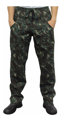 Kit 2 Calça E 1 Camiseta Manga Longa Camuflada Pesca E Caça