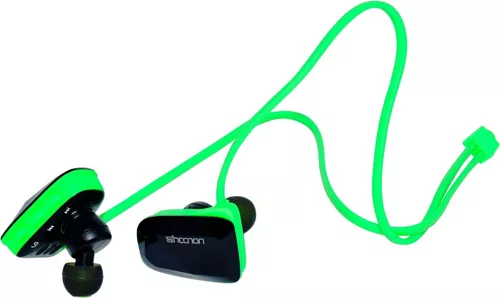 Audifonos Bluetooth Sport Necnon Nbe 01Verde - NBE-01VERDE