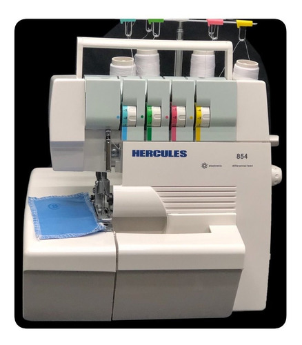 Imagen 7 de 9 de Maquina Overlock Marca Hercules 4 Hilos Portatil Enviogratis