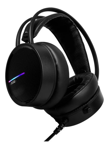 Imagen 5 de 6 de Audífonos Gamer Vorago Hs-502 Negro Con Luz Led