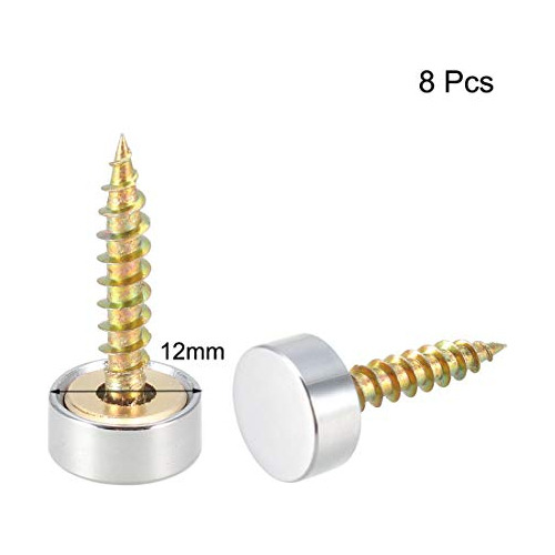 Espejo De Mesa Uxcell A16120100ux0496 Para Muebles, 12 Mm De
