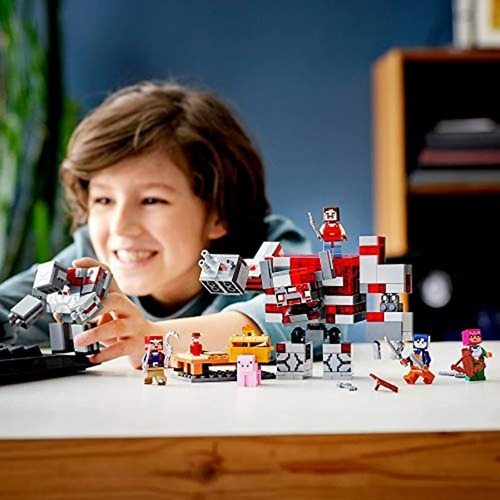 Lego Minecraft 21163 La Batalla De Redstone