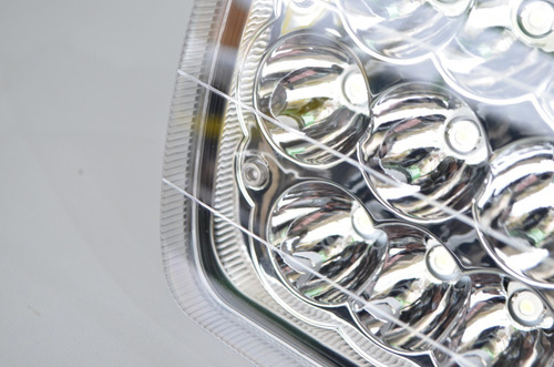 Ópticas 15 Led 45w H4 Alta/baja Faro 7¨ Universal X Par
