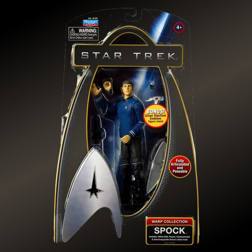 Spock Star Trek Galaxy Collection Playmates 6 Pulgadas 