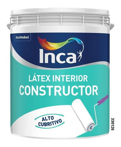 Pintura Interior Inca Latex Constructor 20 Litros