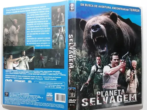Dvd Planeta Selvagem Sean Patrick Flanery Savage Planet
