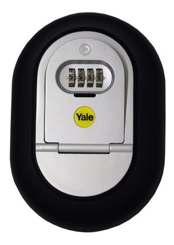 Caja Seguridad P Llaves Yale D Combinación Apta P Intemperie Color Negro