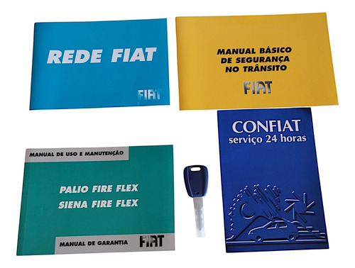 Manual Do Proprietário Chave Reserva Palio Siena Fire Flex (Usado)