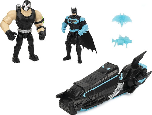 Dc Comics Batman Moto-tank Vehiculo Con Figura De Accion B