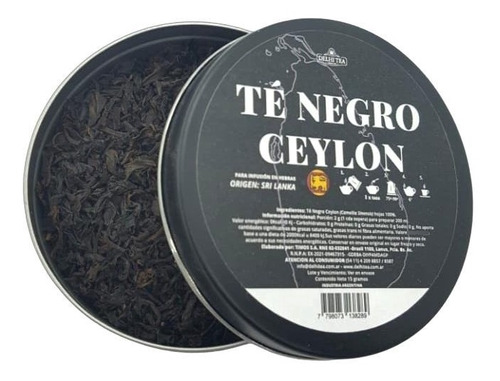 Lata Delhi Tea Origen X 15 G. - Té Negro Ceylon