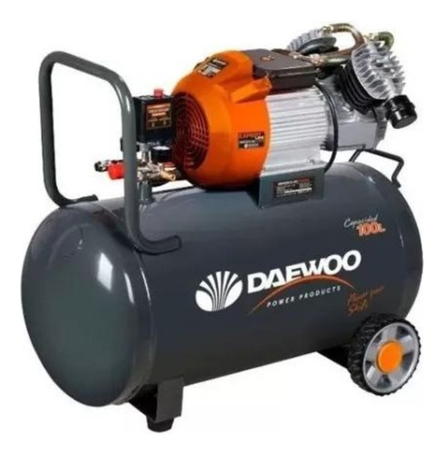 Compresor De Aire 100 Litros 4 Hp Motor Daewoo