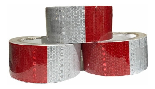 Cinta Reflectante Bicolor 5cmx45m E-fuerte Pack3 Cinta Reflectante Bicolor 5cmx45m E-fuerte Pack3